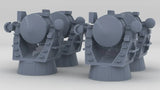 1/720 USN AN/SPG-55B Tracking / Illumination Radar Set (4pcs)