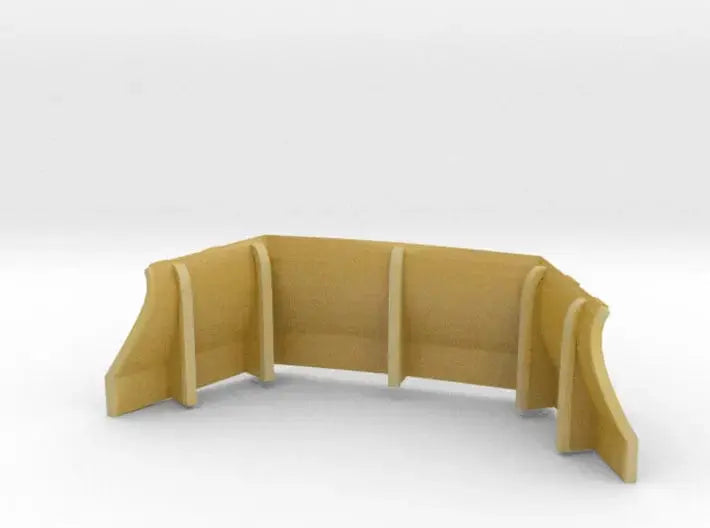 1/76 DKM Raumboote R-301 forward spray deflector - distefan 3d print