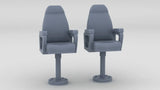 1/87 USN Captain Chair Set (2pcs)