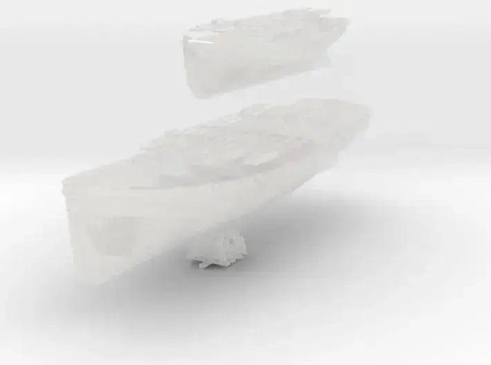 1/87 DKM 8m & 6m long boats set - distefan 3d print