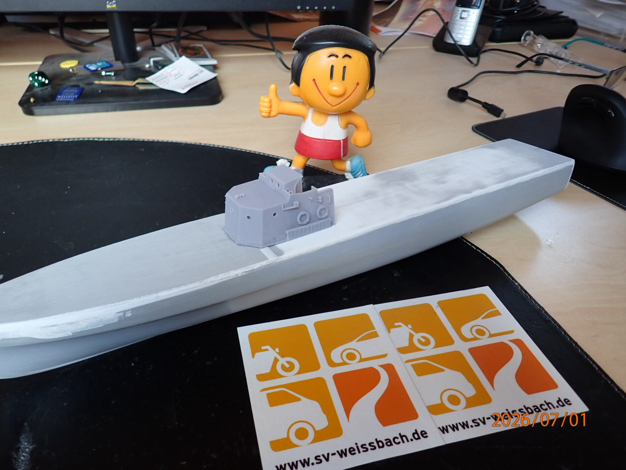 1/87 DKM Raumboote R-301 Bridge - distefan 3d print