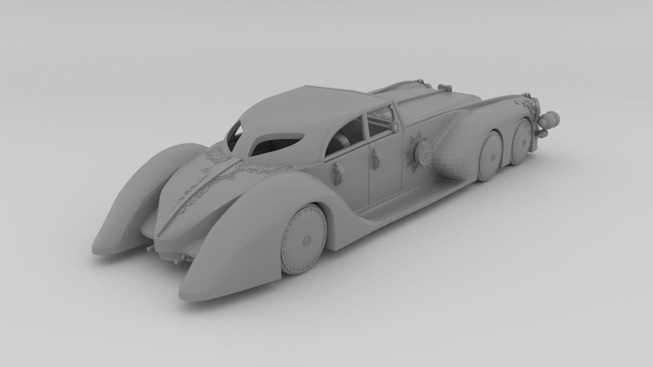 Distefan 3D Prints: Nemo Car (1/87) - League of Gentlemen