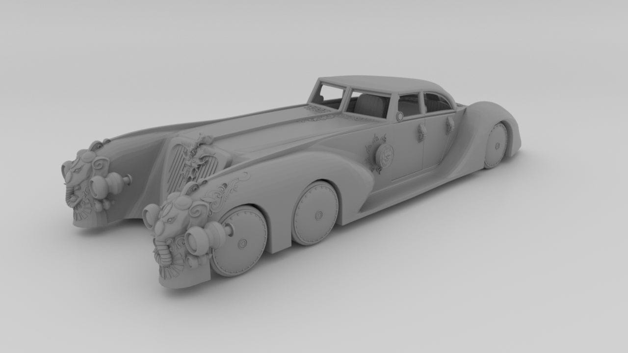 Distefan 3D Prints: Nemo Car (1/87) - League of Gentlemen