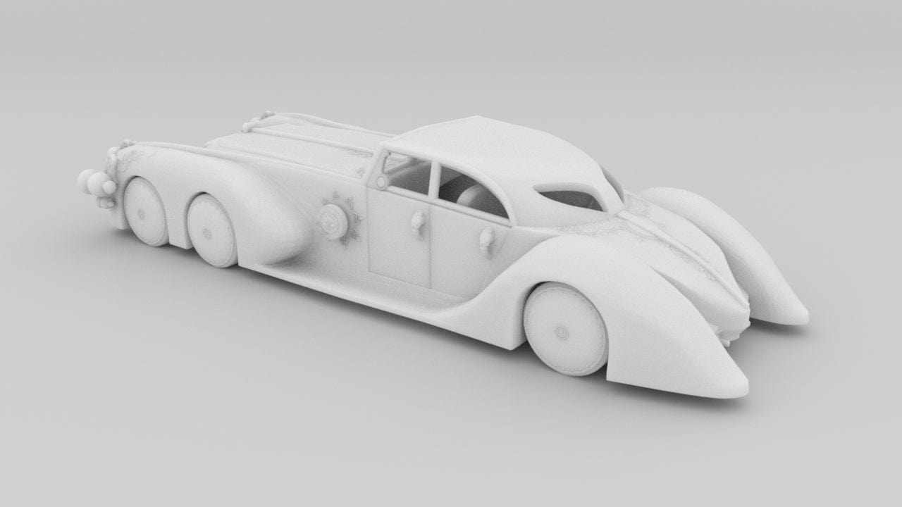 Distefan 3D Prints: Nemo Car (1/87) - League of Gentlemen