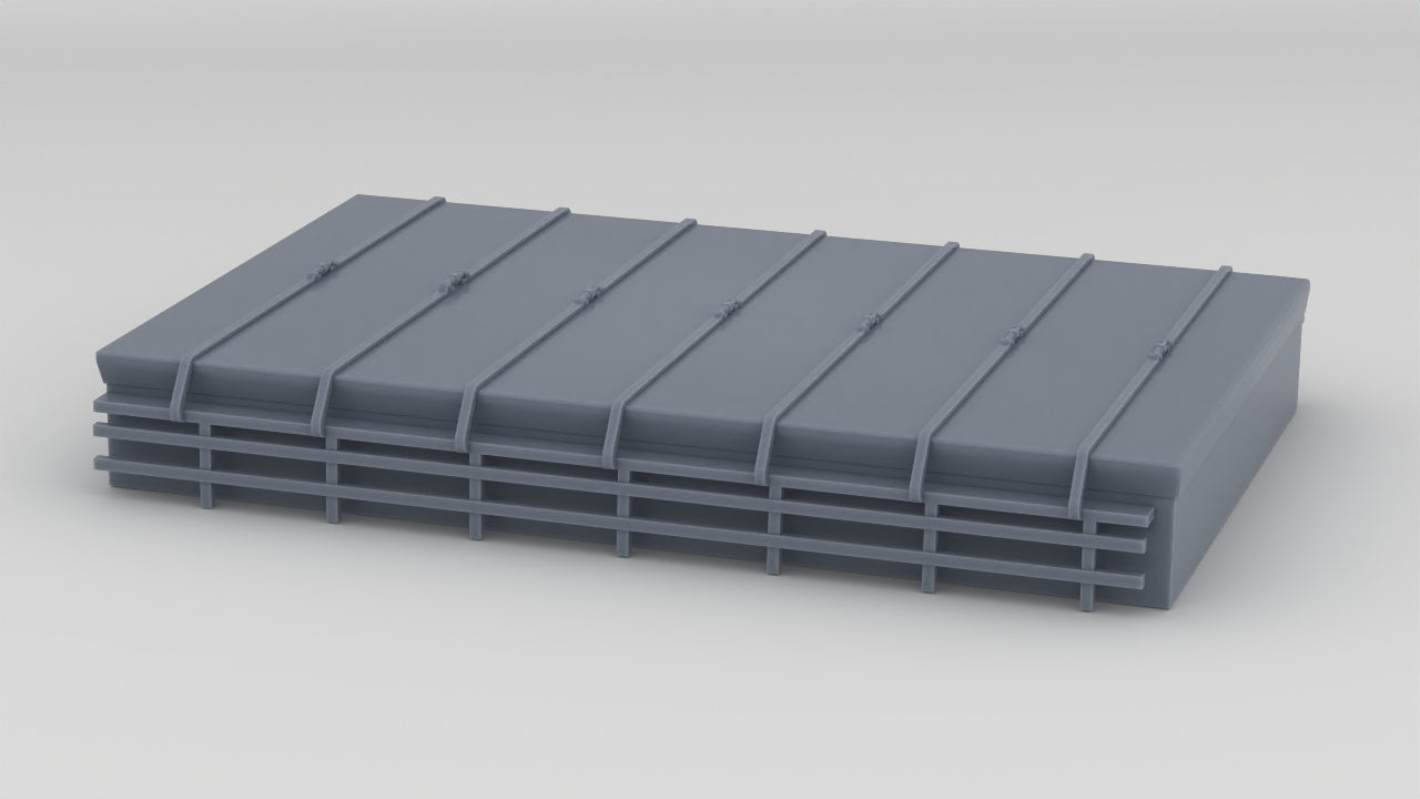 1/87 US Liberty-class Aft Deck Hatch #5 - distefan 3d print