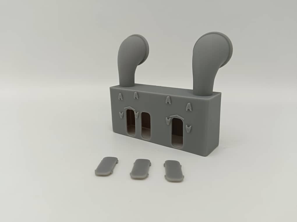 1/87 US Liberty-class Aft Mast House - distefan 3d print