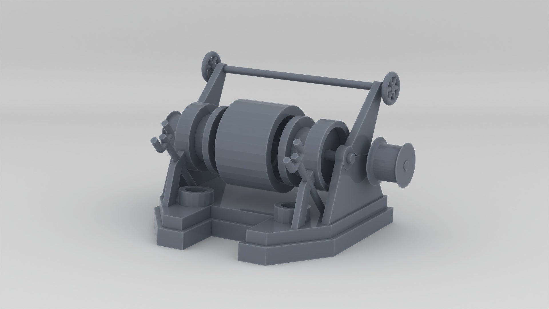 1/87 US Liberty-class Bow Windlass - distefan 3d print