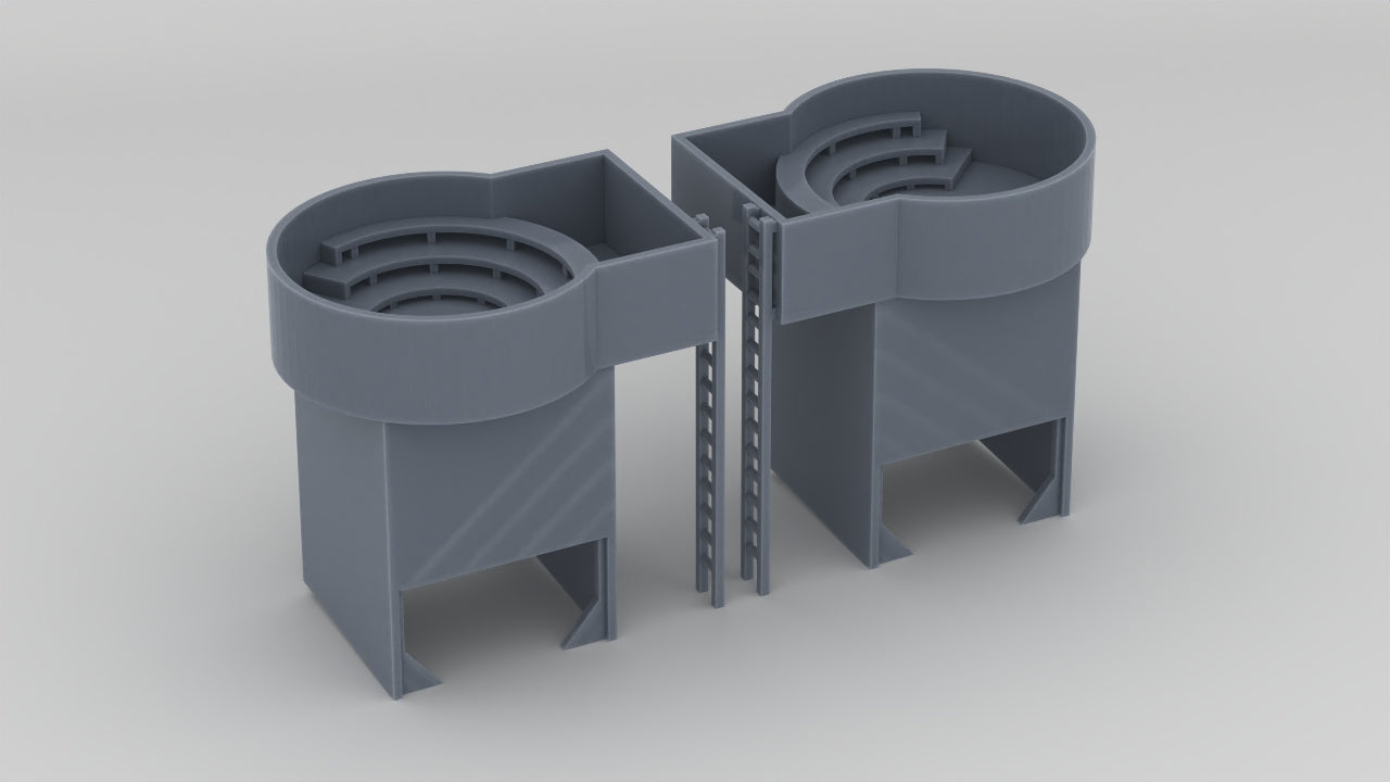 1/87 US Liberty-class Forward 20mm Platforms Set (2pcs) - distefan 3d print