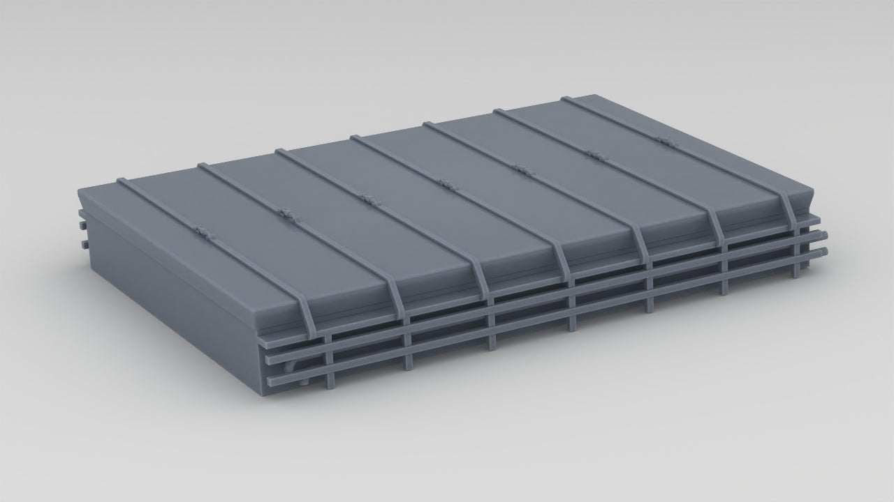 1/87 US Liberty-class Forward Deck Hatch #1 - distefan 3d print