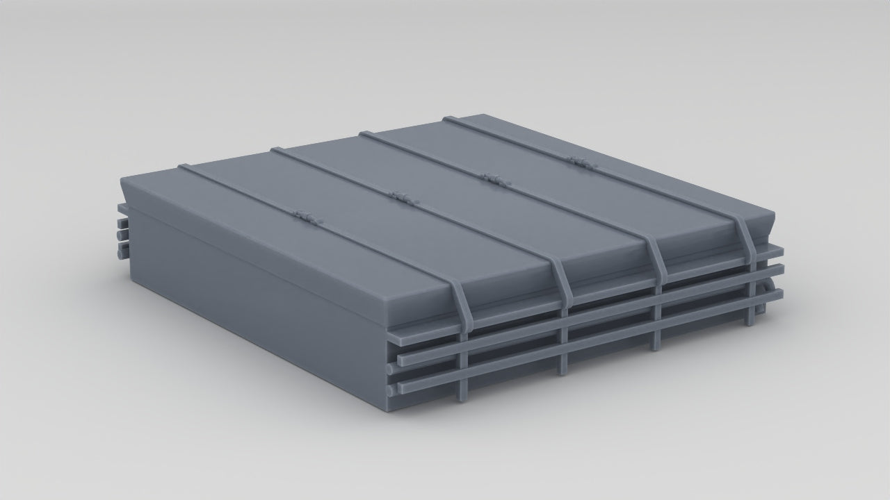 1/87 US Liberty-class Forward Deck Hatch #3 - distefan 3d print