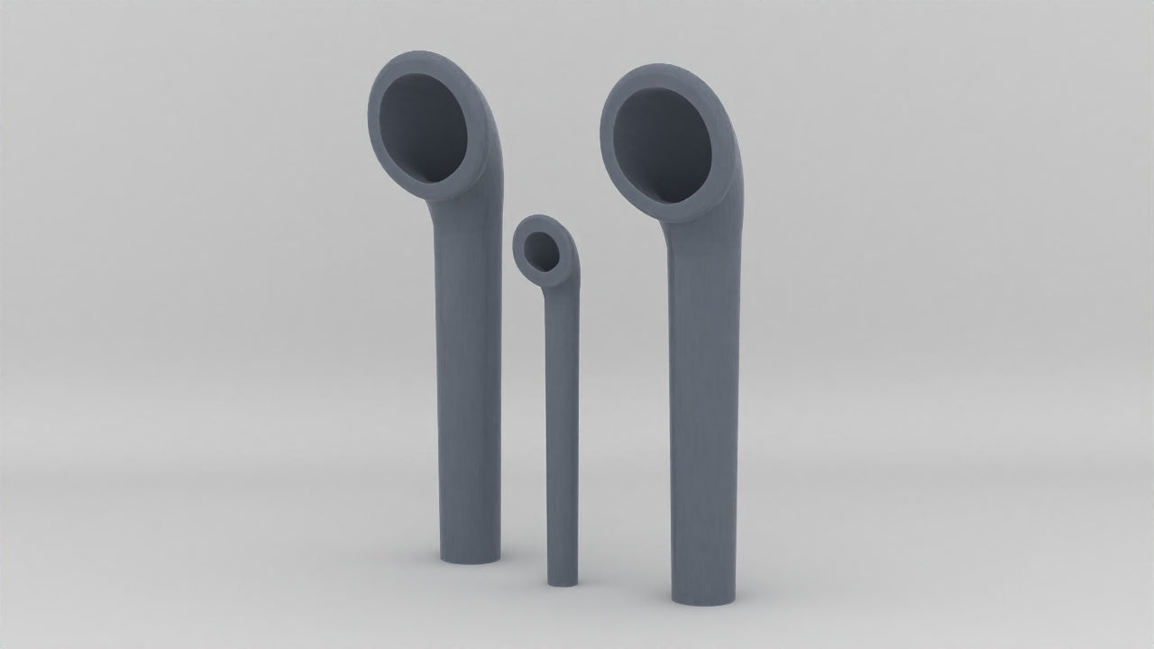 1/87 US Liberty-class Upper Deck Cowl Vent Set (3pcs) - distefan 3d print