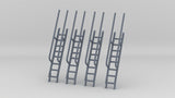 1/87 US Liberty-class Upper Deck Ladders Set (4pcs)