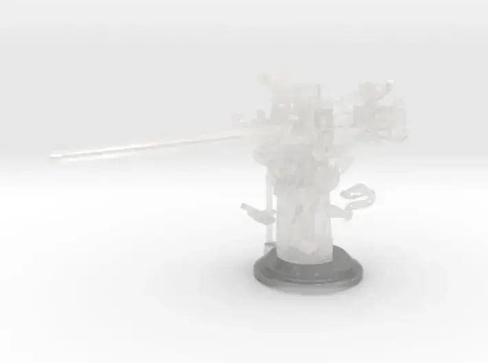 1/87 USN 3 inch 50 cal USN deck mount - distefan 3d print