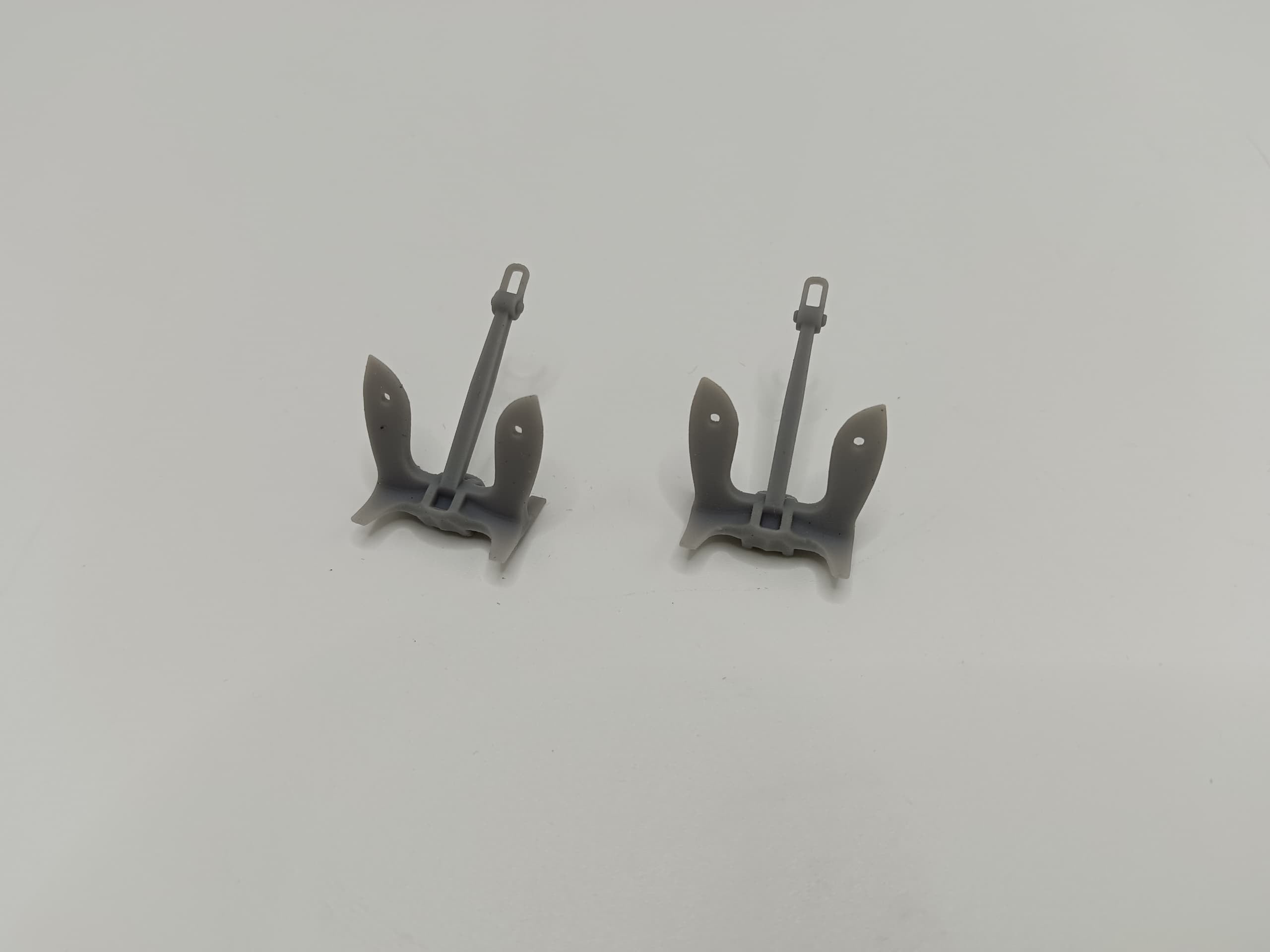 1/87 USN Anchor 9.000lbs. Set (2pcs) - distefan 3d print – alternate view