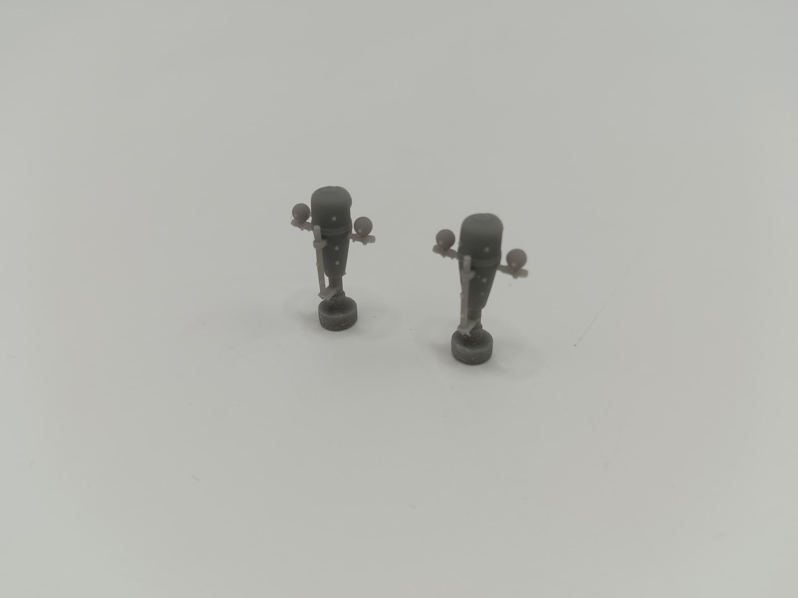 1/87 USN Binnacle Ship's Compass Set (2pcs) - distefan 3d print – alternate view