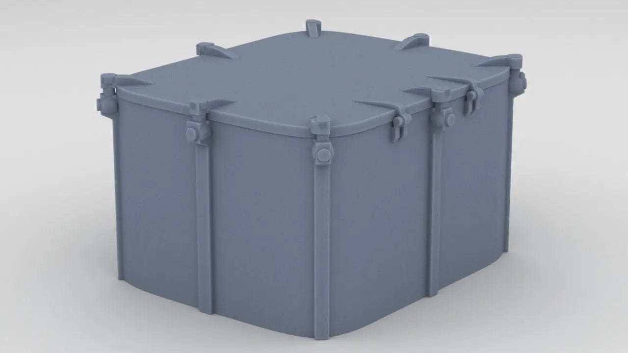 1/87 USN Hatch Scuttle - distefan 3d print