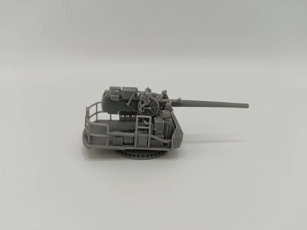 1/87 USN Single 5-inch (127 mm) 38 Cal. Gun - distefan 3d print