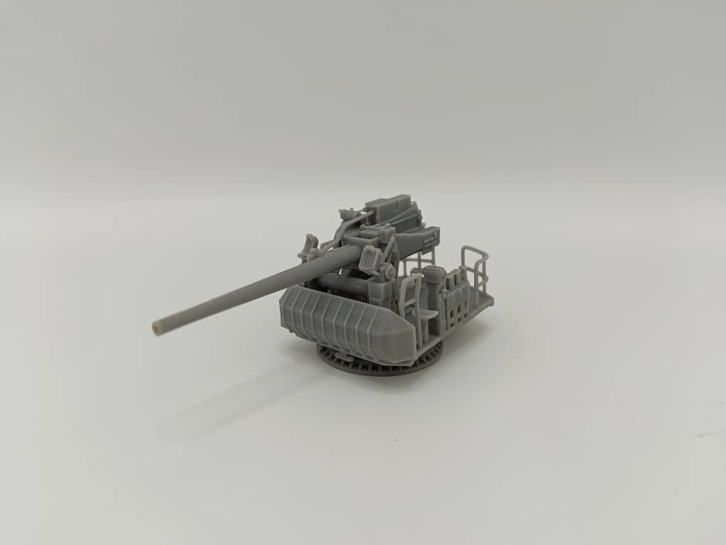 1/87 USN Single 5-inch (127 mm) 38 Cal. Gun - distefan 3d print