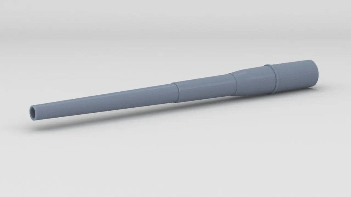1/87 USS 16 in (406 mm)/50 Cal Mk7 Turret Barrel - distefan 3d print