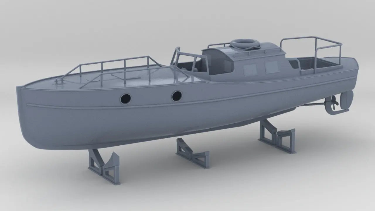 1/96 DKM 11m Admiral's Gig Resin3Dinteractive