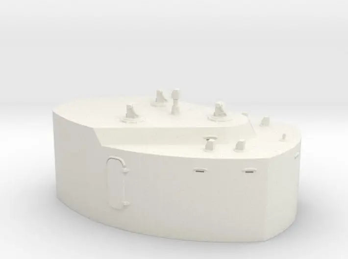 1/96 DKM Bismarck cabin for 7m rangefinder - distefan 3d print