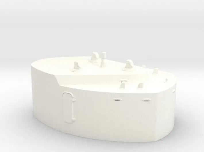 1/96 DKM Bismarck cabin for 7m rangefinder - distefan 3d print