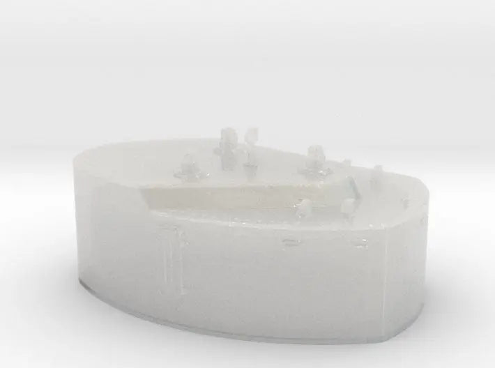 1/96 DKM Bismarck cabin for 7m rangefinder - distefan 3d print
