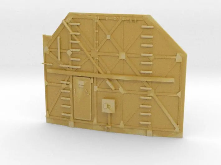 1/96 DKM Bismarck plane aft hangar door - distefan 3d print