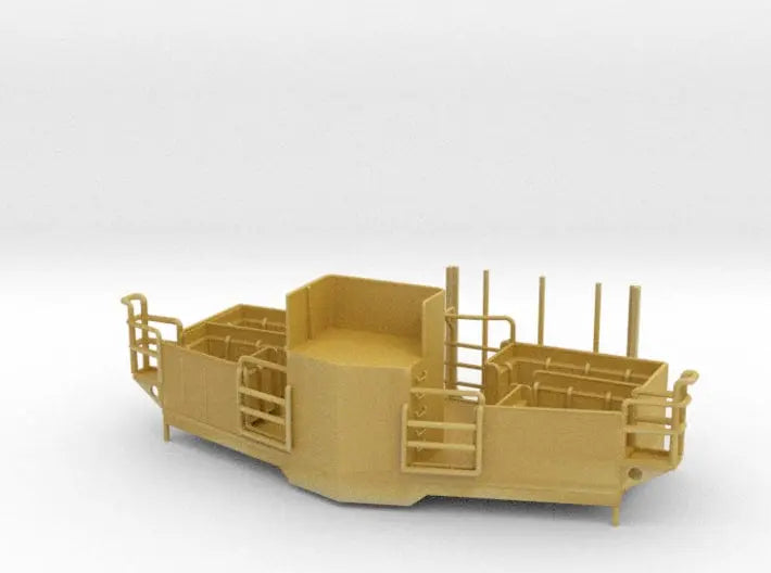 1/96 DKM Bismarck signal flag platform - distefan 3d print
