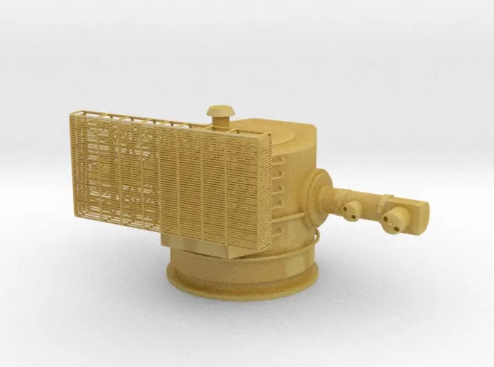 1/96 DKM FuMO 23 radar with forward 7m rangefinder - distefan 3d print