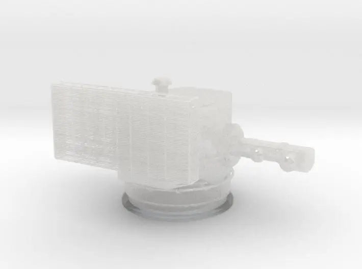 1/96 DKM FuMO 23 radar with forward 7m rangefinder - distefan 3d print