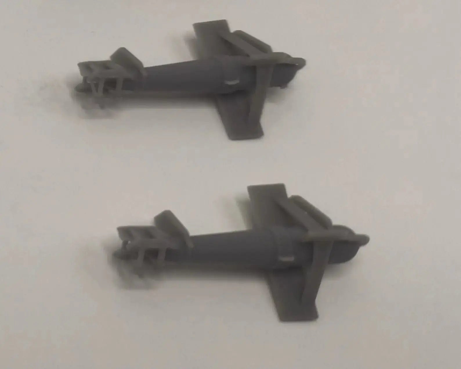 1/96 DKM Paravane Starboard Set (2pcs) - distefan 3d print – alternate view