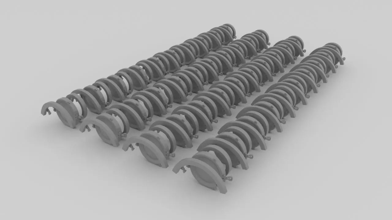 1/96 DKM Portholes Set 40pcs Resin3Dinteractive