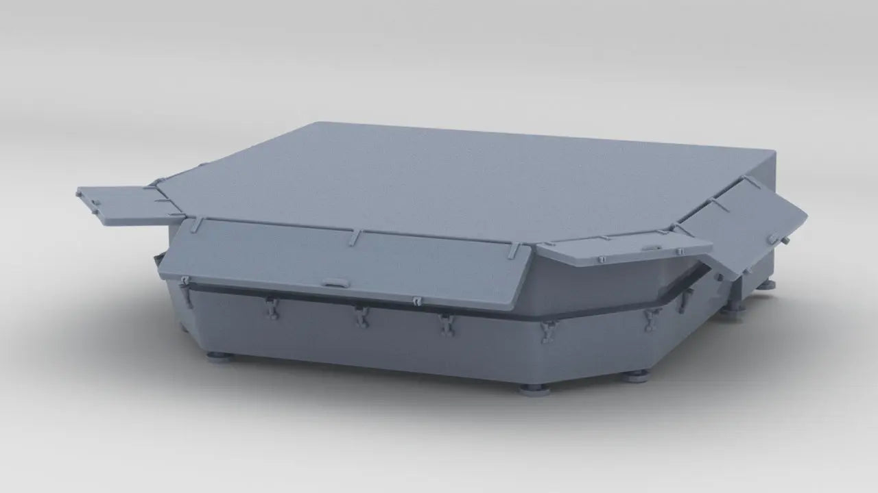 1/96 DKM Stern Deck Hatch v5 Resin3Dinteractive