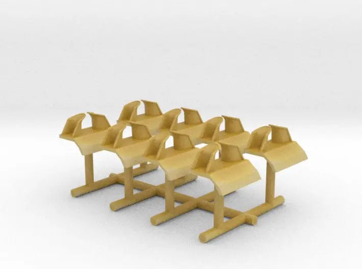 1/96 DKM chock set 8pcs - distefan 3d print