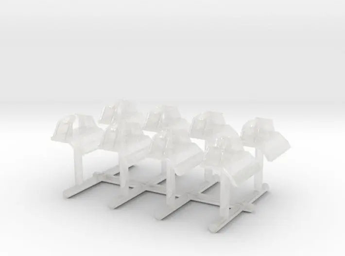1/96 DKM chock set 8pcs - distefan 3d print
