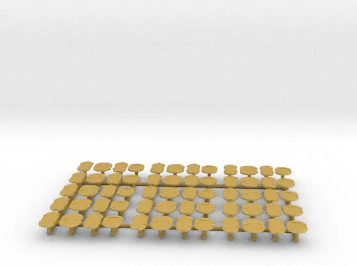 1/96 Germany Kriegsmarine side scuttles set - distefan 3d print