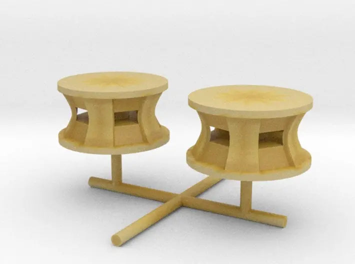 1/96 HMS Dido capstan set 2pcs - distefan 3d print