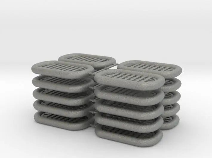 1/96 HMS Dido life raft set 20pcs - distefan 3d print