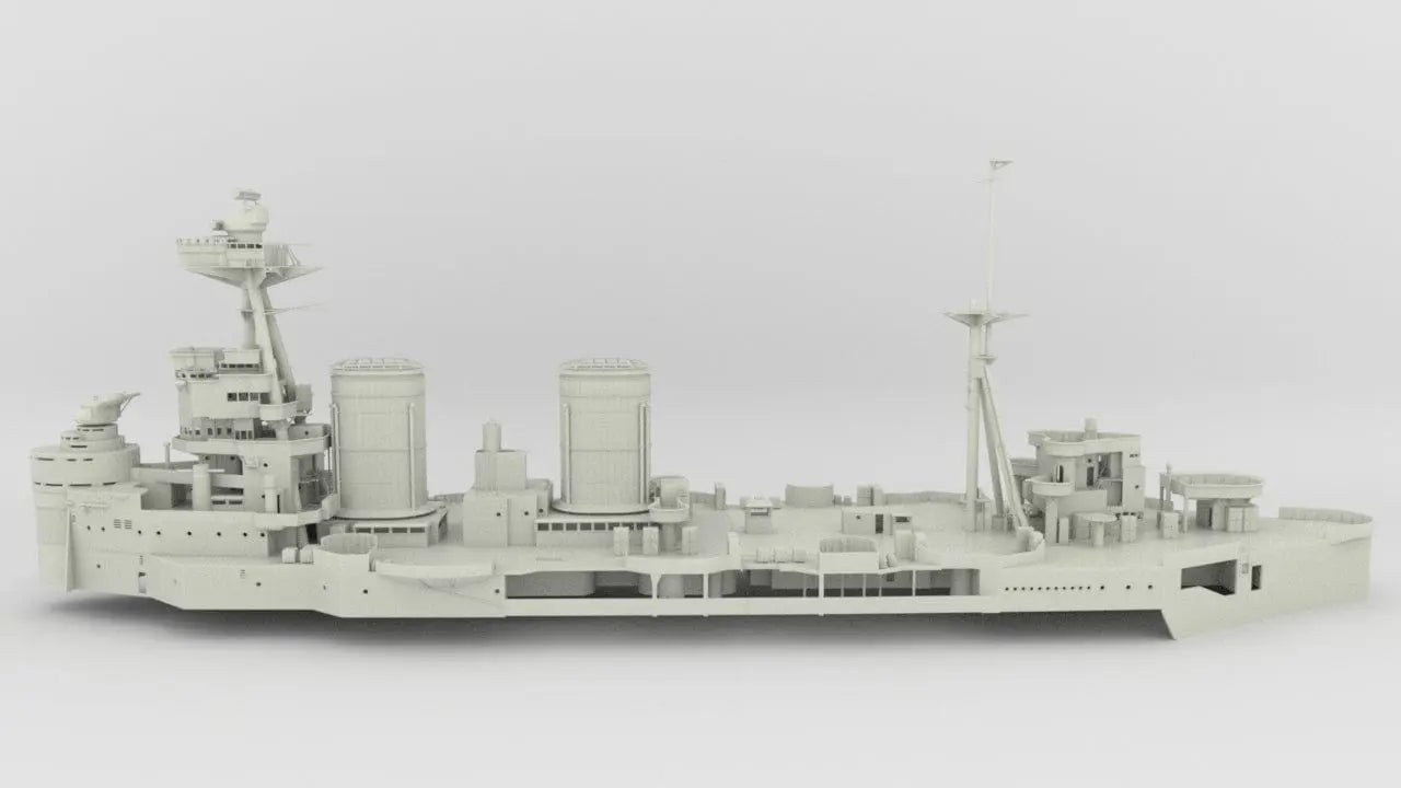 1/96 HMS Hood Battlecruiser Set - distefan 3d print