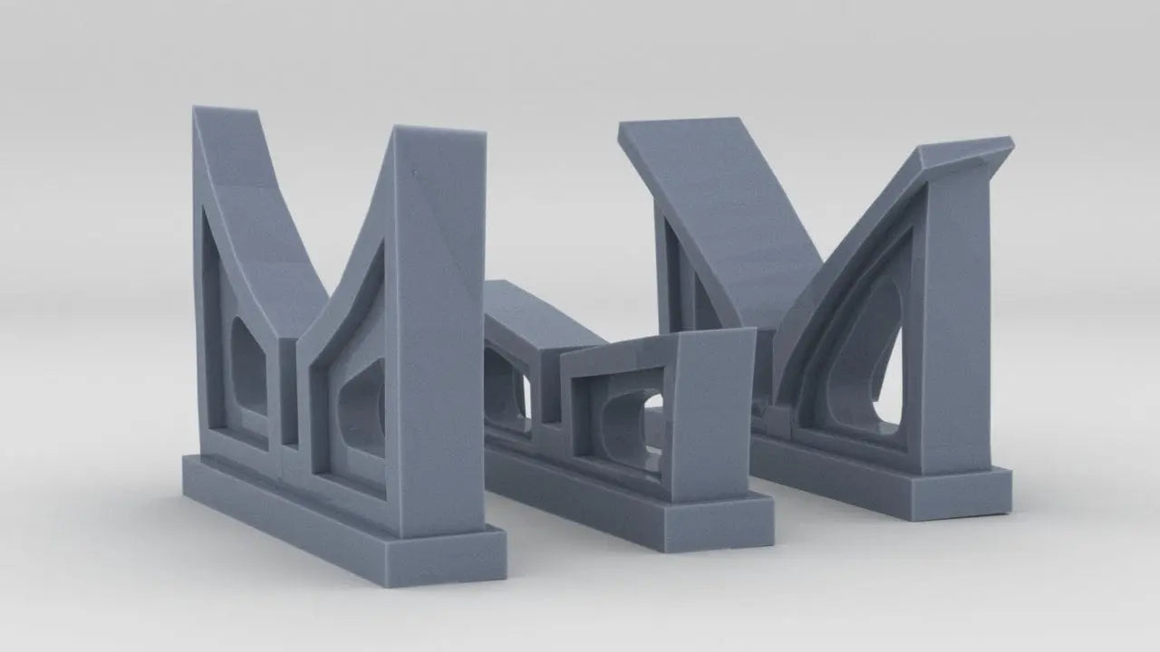 1/96 IJN Cradles for 9m Cutter Set (3pcs)- distefan 3d print