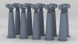 1/96 IJN Typical Binocular Mounting Set (10pcs)