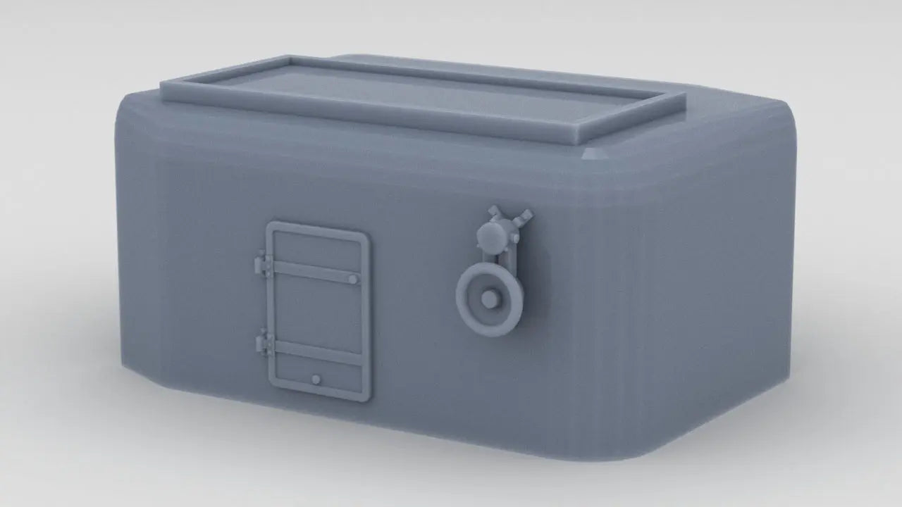 1/96 IJN Yamato Aft Deck Ventilator - distefan 3d print