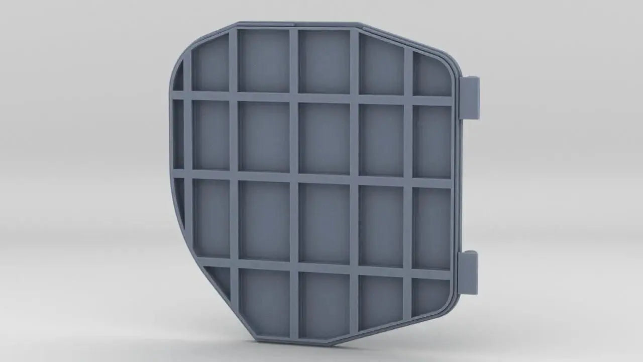 1/96 IJN Yamato Inner Boat Hanger Door Closed Port - distefan 3d print