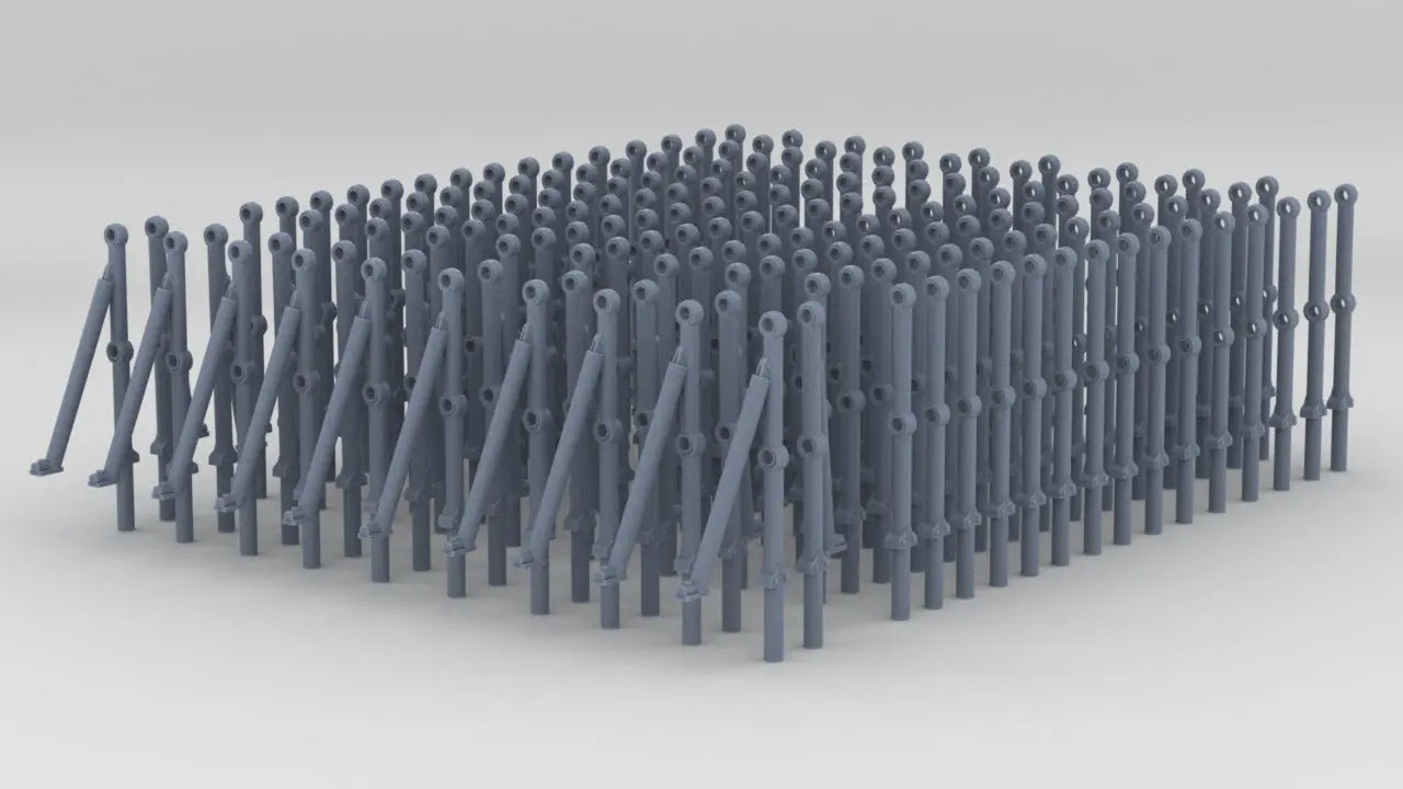 1/96 IJN Yamato Rails Guard Set (170pcs) - distefan 3d print