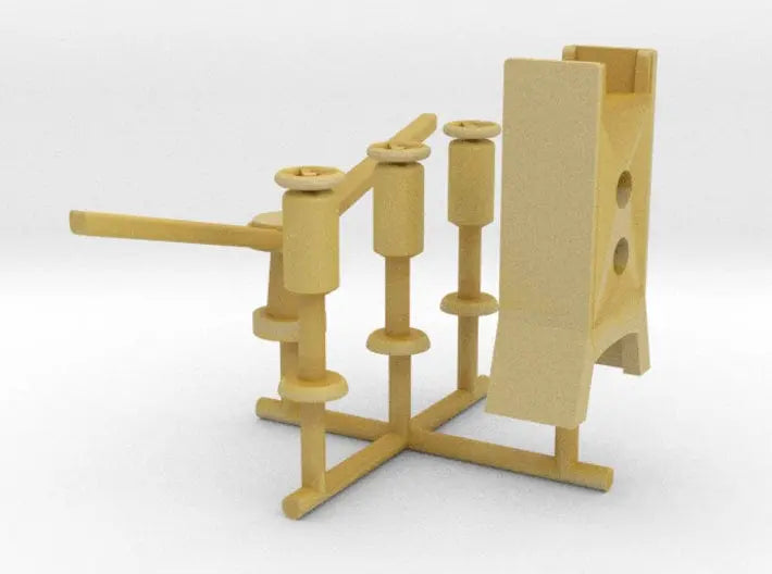 1/96 IJN Yamato crane support and controls - distefan 3d print