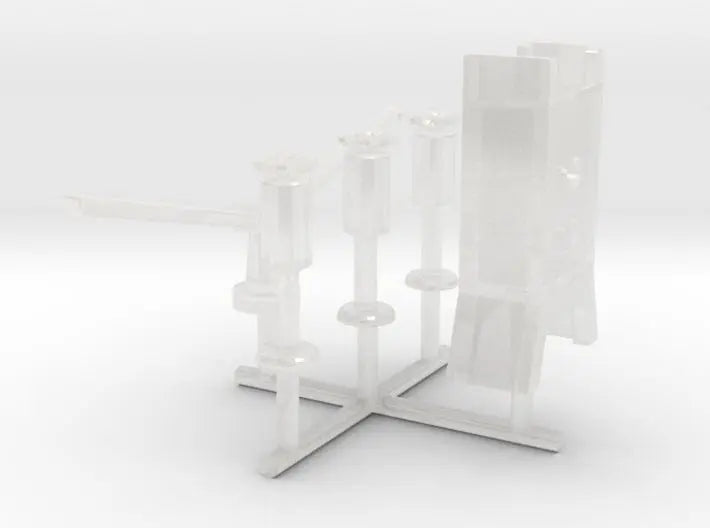 1/96 IJN Yamato crane support and controls - distefan 3d print