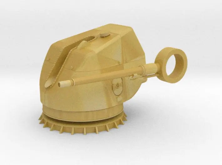 1/96 Italy 127 mm/54 (5") compact mount set - distefan 3d print