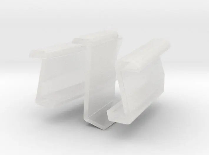 1/96 US BB59 main gun ventilator plenums set 3d printed