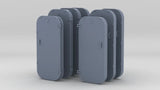1/96 US Fletcher Forward Deck 1 - Doors Set (7pcs)